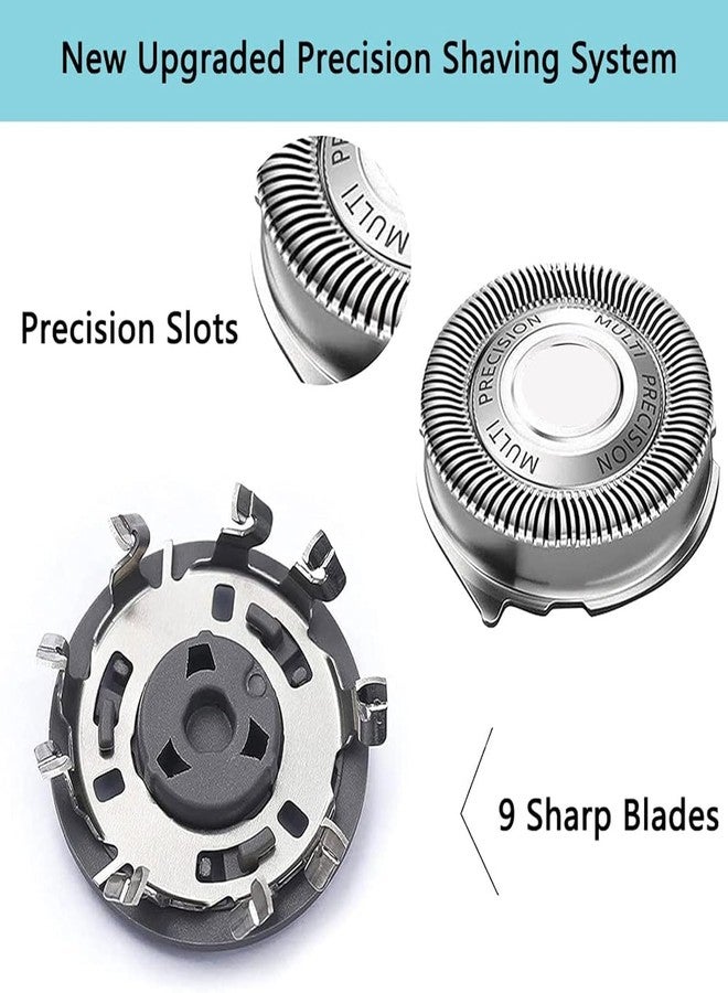 Gleway SH50 Replacement Shaving Head Compatible with Philips Series 5000 Razor Head, Only Fits for Round Shell Half Cutter-Head Models S5370/84, S5370/81, S5660/84, S5590/81, S5290/88, S5210/81 - Image 5