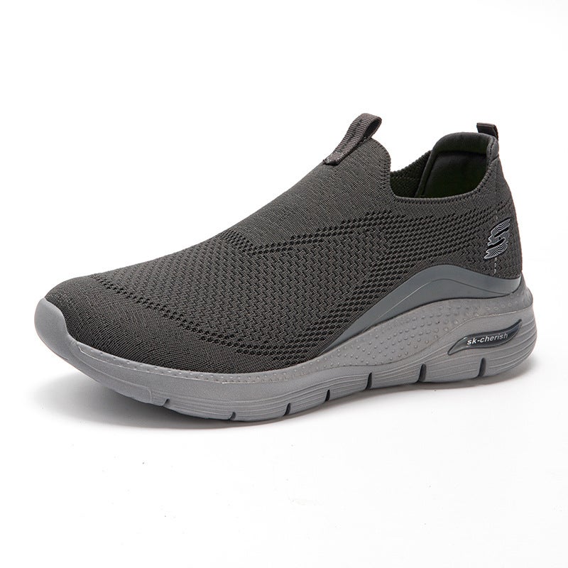 Classic Men'S Shoes Breathable Walking Shoes Plus Size Light Men'S Shoes For The Elderly S Letter Men'S Sneaker - Image 4