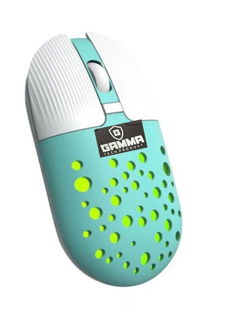 Gamma - Rechargeable Bluetooth Wireless Mouse, Multi-Mode Mouse with RGB 2.4G Wireless Gaming Mouse - M-13 Multicolor - Image 1