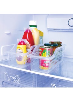 DECOBELLA Refrigerator Shelf Organizer Organizer Basket  - Image 3