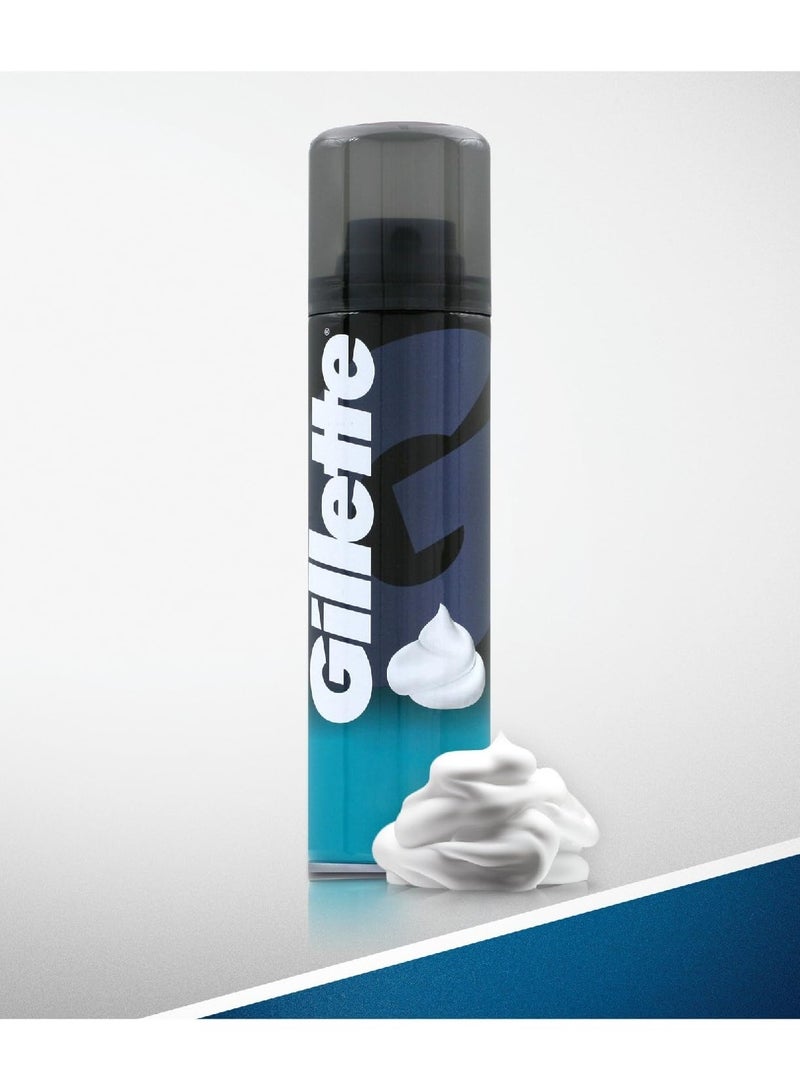 Gillette جيلت كلاسيك رغوة حلاقة للبشرة الحساسة 200 مل - Image 1