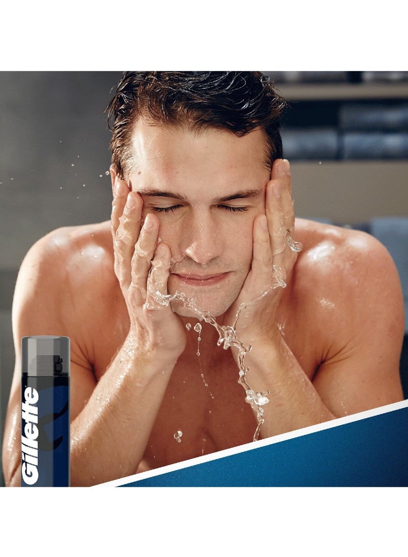 Gillette جيلت كلاسيك رغوة حلاقة للبشرة الحساسة 200 مل - Image 4