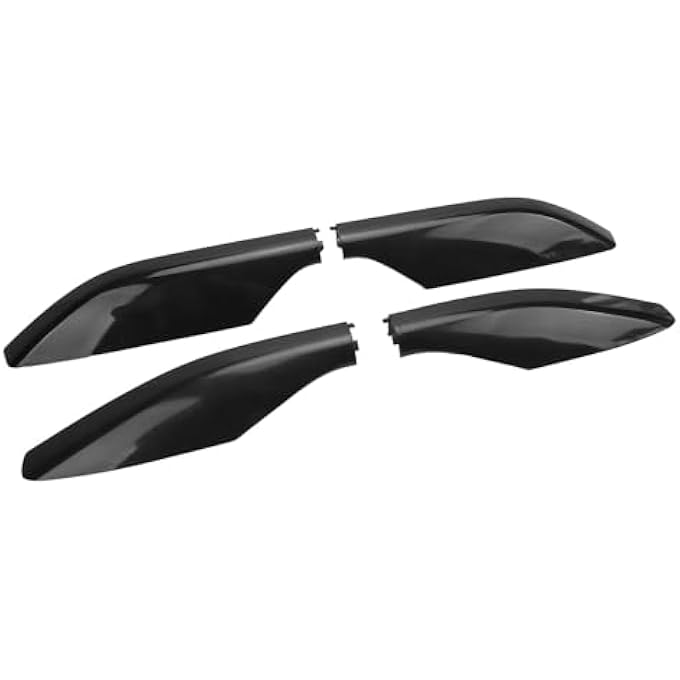 rayihni 4Pcs Roof Rack Rail End Cover Cap 63492-60110 Removable Stylish Look Replacement for Prado 2010-2018 - Image 1