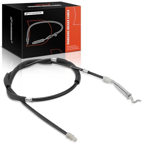 A-Premium Rear Driver Side Parking Brake Cable Assembly Compatible with Chevrolet, GMC, Buick, Isuzu, Oldsmobile and Saab Models: Trailblazer 2002-2009, Envoy, Rainier, Ascender, Bravada, 9-7x - Image 1