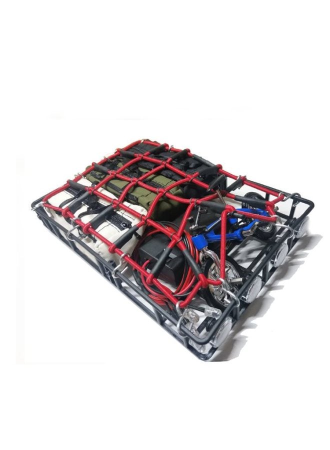 MN128 MN168 Wrangler Upgrade Modified Car Roof Light Can Be Lit RC Car Decoration Luggage Bag 