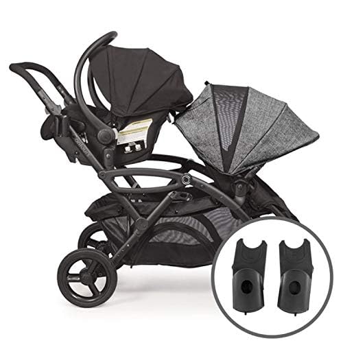 Contours Adapter for Element Stroller ZL032 Fits into Select Cybex MaxiCOSI and Nuna Infant Car Seats ONLY Black - Image 4