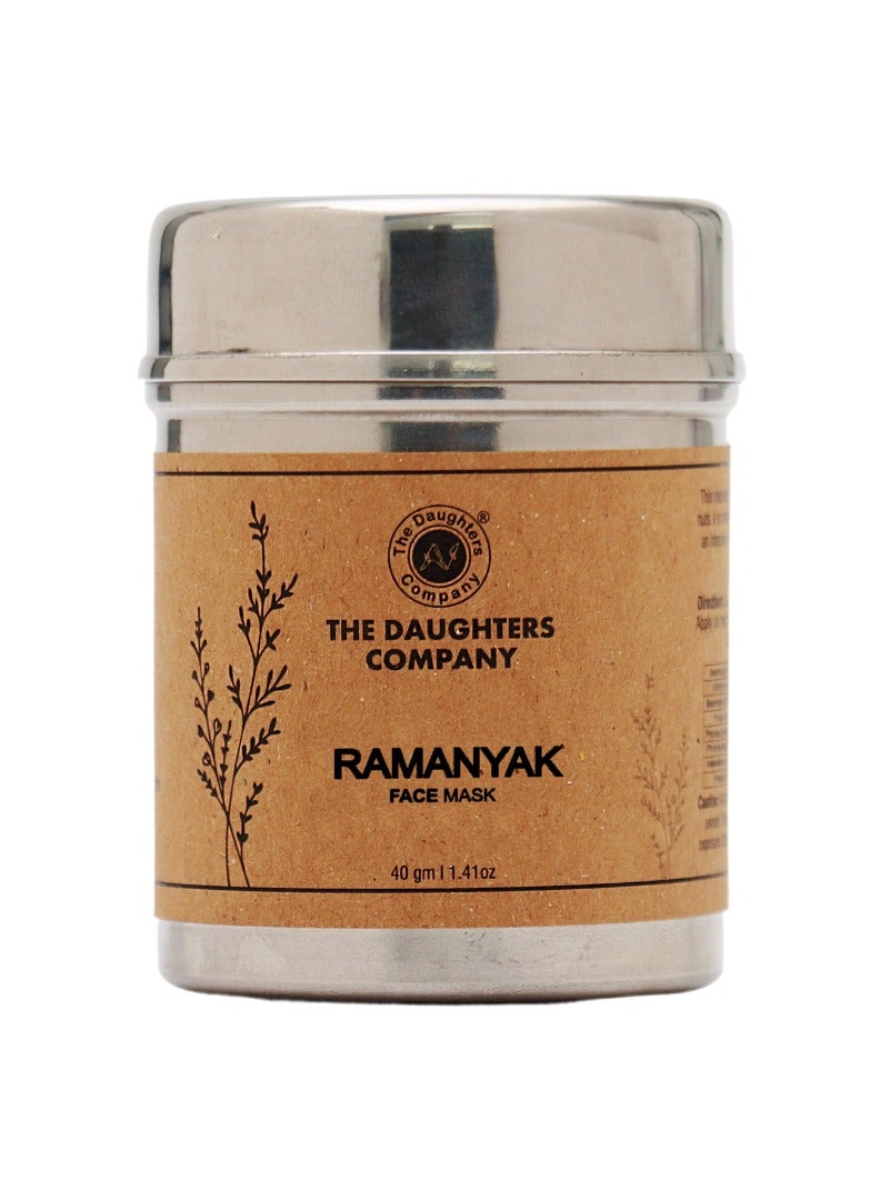 The Daughters Company The Daughters Company RAMANYAK 100% Precious Herbs Face Mask for Sensitive Skin (Powder), 40g  - Image 1