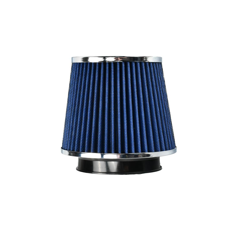 moafaye Universal Clamp On Air Intake Filter fits 3 In /3.5 In /4 In Three Different Size, Cone Air Intake Filterï¼ˆBlueï¼‰ - Image 1