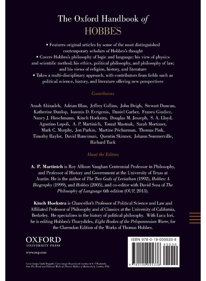 The Oxford Handbook of Hobbes - Image 2