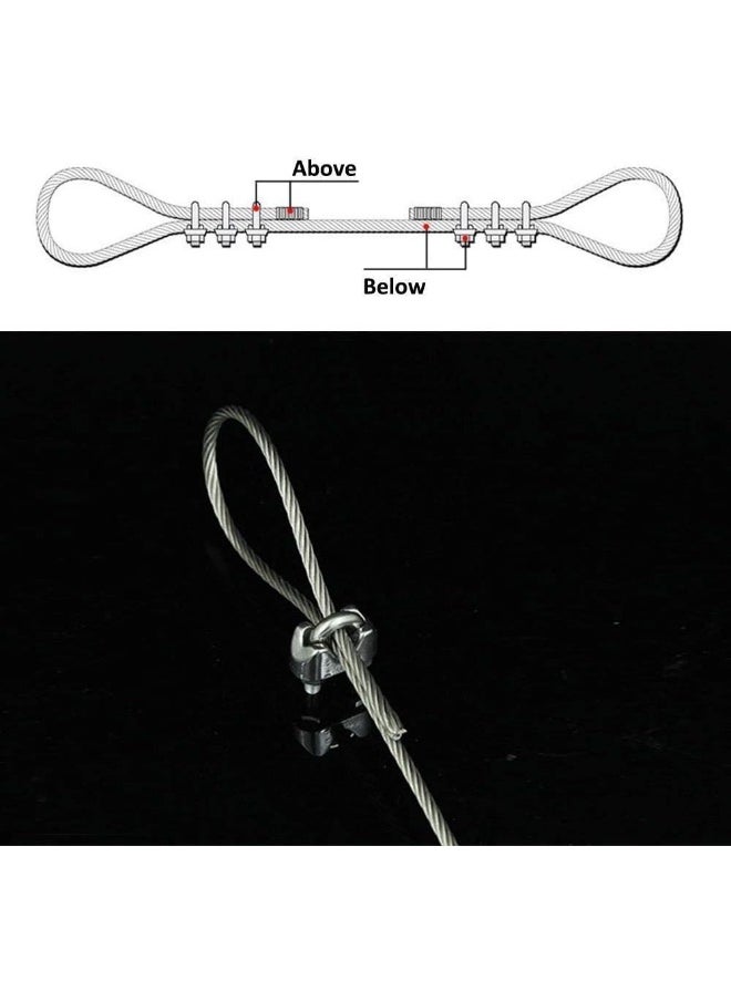 Royal Apex Wire Rope Cable Clip Clamp U Bolt Saddle Fastener 6 Mm  - Image 3