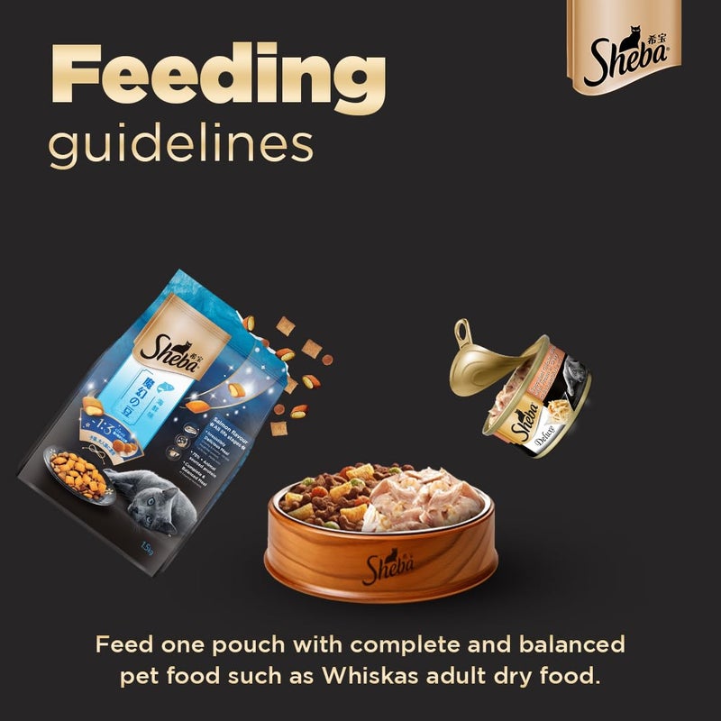 Sheba Adult Premium Wet Cat Food, Succulent Chicken Breast in Gravy, 4 Cans (4 x 85g) - Image 2