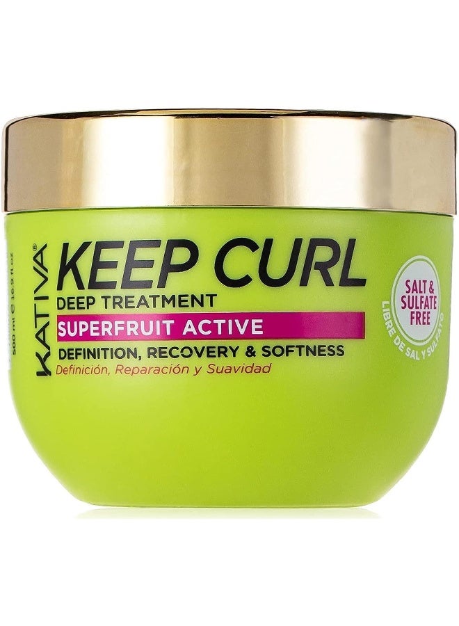 Kativa Keep Curl Deep Treatment 500ml - Image 1