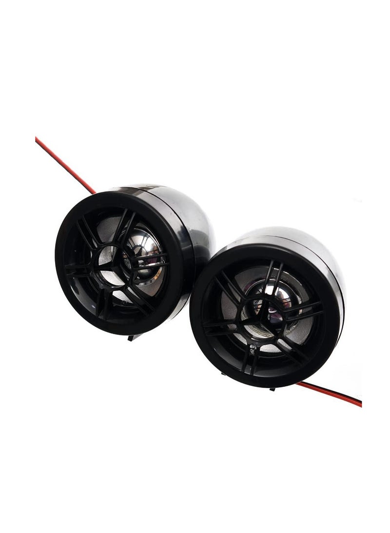 مجموعة مكبرات صوت دائرية مقاس 2.5 بوصة صباح الخير - أسود RMS 5W - Image 1