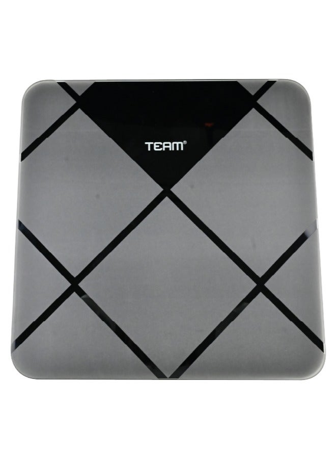 TEAM Digital Weight Scale | Weight Machine | Fitness Tracking | Easy to Use | Portable Design. - Image 1