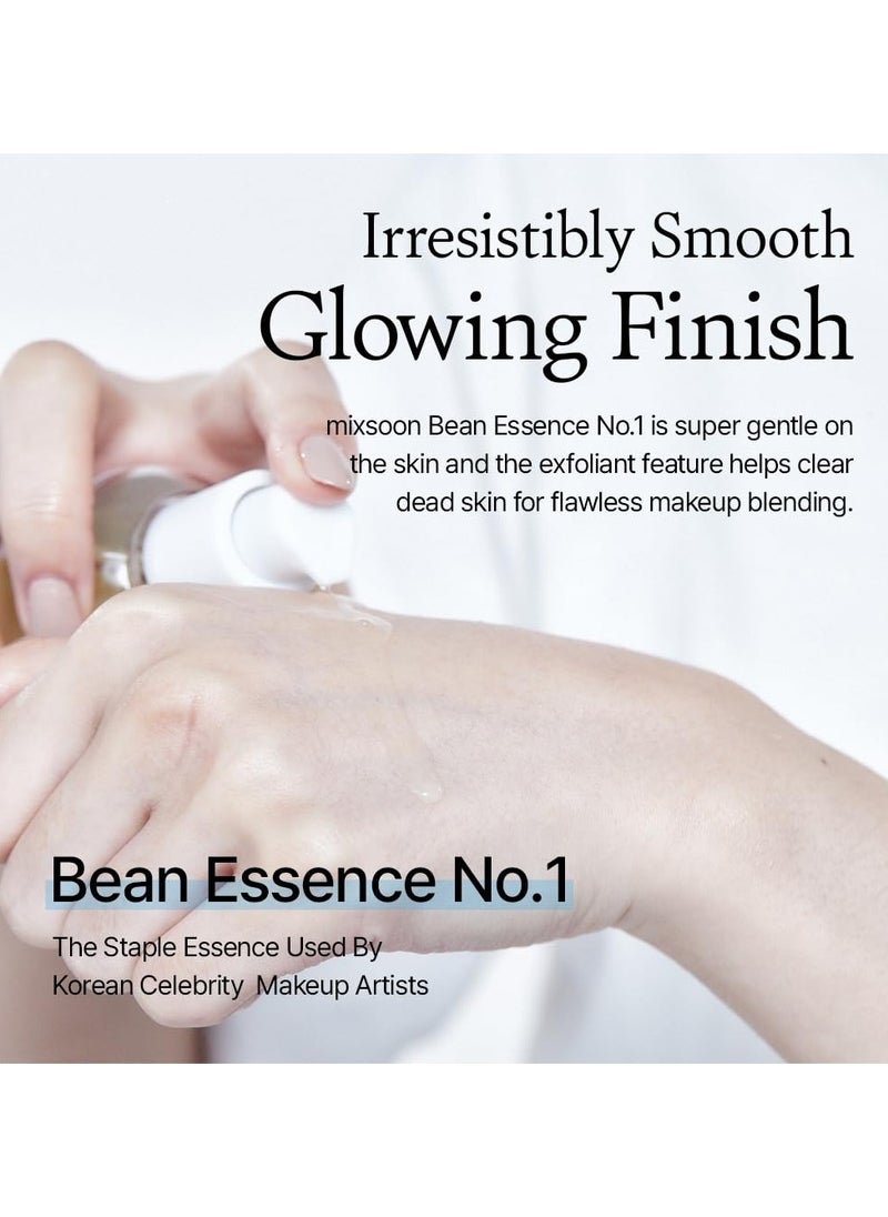 mixsoon - mixsoon Bean Essence Exfoliating Hydrating Korean Skin Care Glass skin Hyaluronic Acid Serum - Image 1