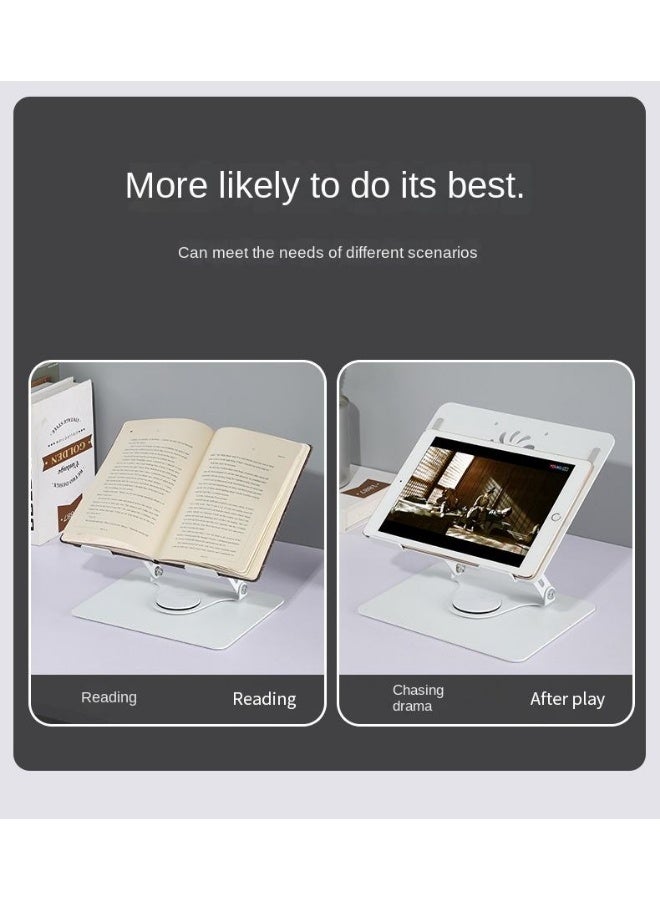 أكاليكس حامل كمبيوتر محمول قابل للدوران 360 درجة للمكتب مع مراوح تبريد مدمجة - حامل كمبيوتر محمول قابل للتعديل مصنوع من الألومنيوم، مناسب لأجهزة الكمبيوتر المحمولة من 11 بوصة إلى 17.3 بوصة - تصميم مريح قابل لتعديل الارتفاع، سطح جيد التهوية، وتصميم مانع للانزلاق - مثالي لمحطات العمل والمكاتب المنزلية - أسود - Image 4