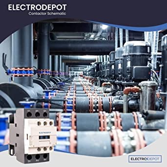 Electrodepot 20 Amp Motor Control AC Contactor 18A 3 Phase 3-Pole, Lighting 32A Coil 120V - 100% Quality - Image 5