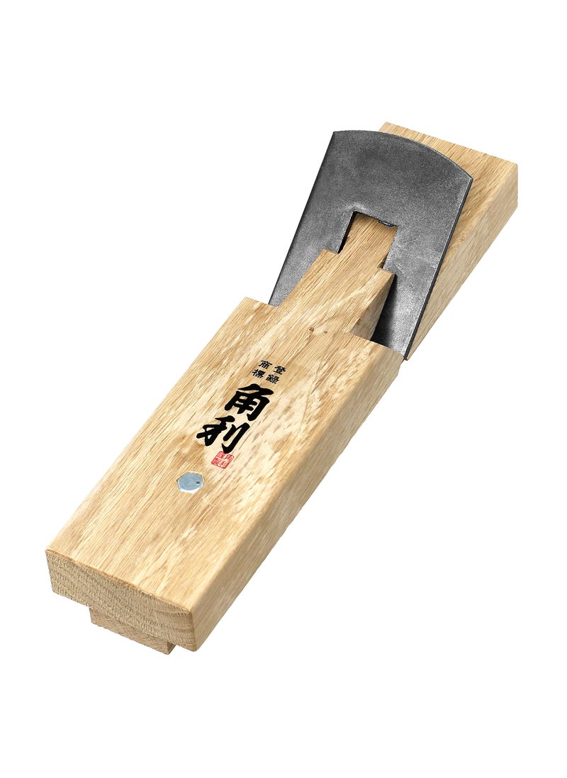 KAKURI KAKURI Rabbet Plane 12mm for Woodworking, Adjustable Double-Sided Blade, Japanese Hand Plane KANNA Manual Block Plane Tool for Wood, Razor Sharp Japanese Steel Blade & Oak Body, Made in JAPAN  - Image 1