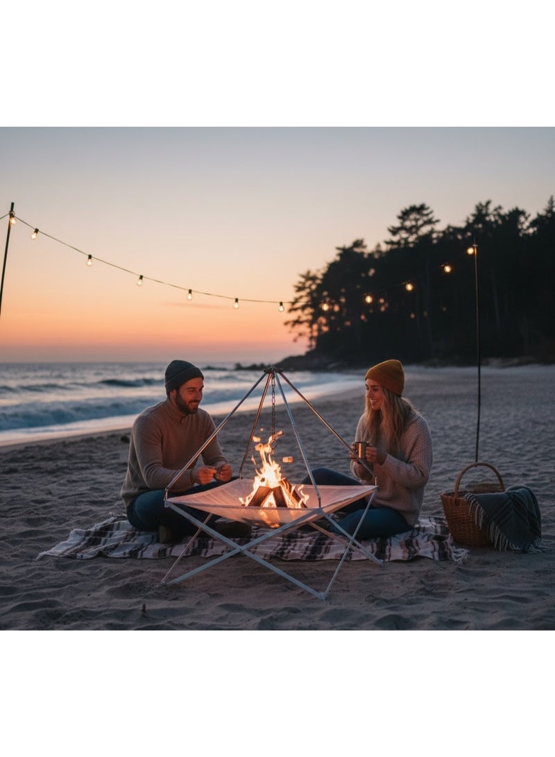 بيكي شبك شواء مع مقبض وقنّارة من الستانلس ستيل – EX-85772 - Image 5