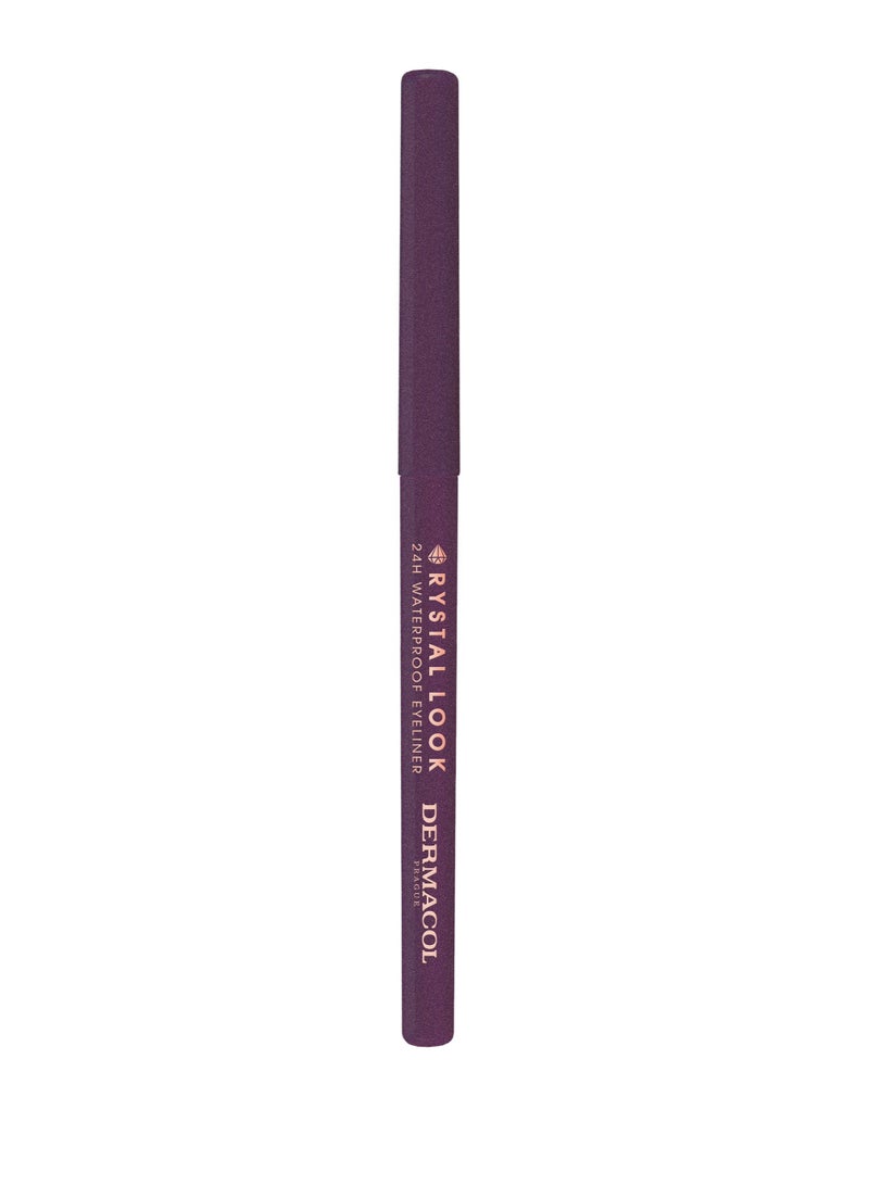 Dermacol Crystal look automatic eyeliner Violet nr 02 - Image 1