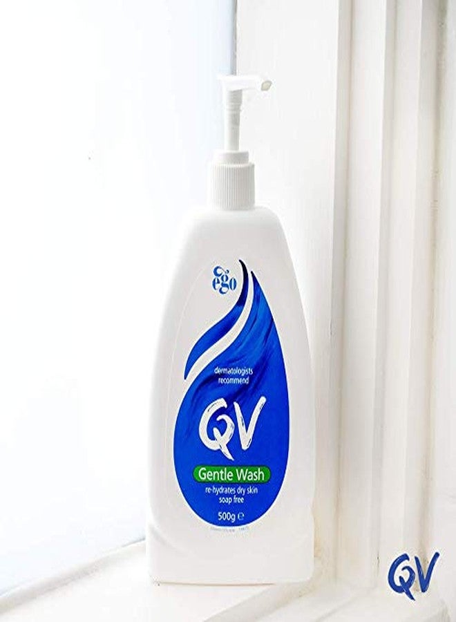Ego QV Qv Gentle Wash 500g -Recommended for Cleansing Drier Skin As It Contains A High Concentration of Moisturiser - Image 2