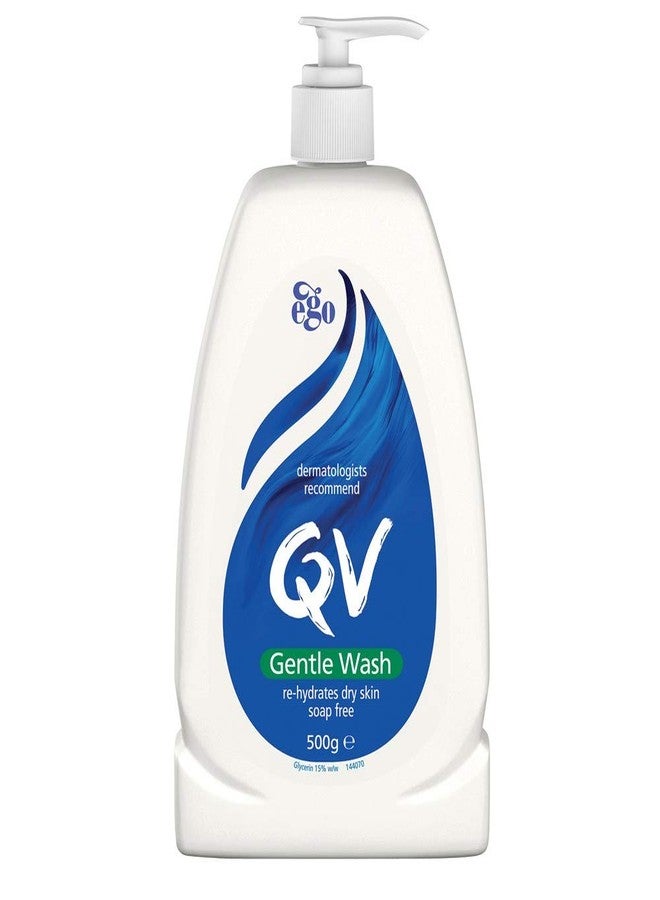 Ego QV Qv Gentle Wash 500g -Recommended for Cleansing Drier Skin As It Contains A High Concentration of Moisturiser - Image 1