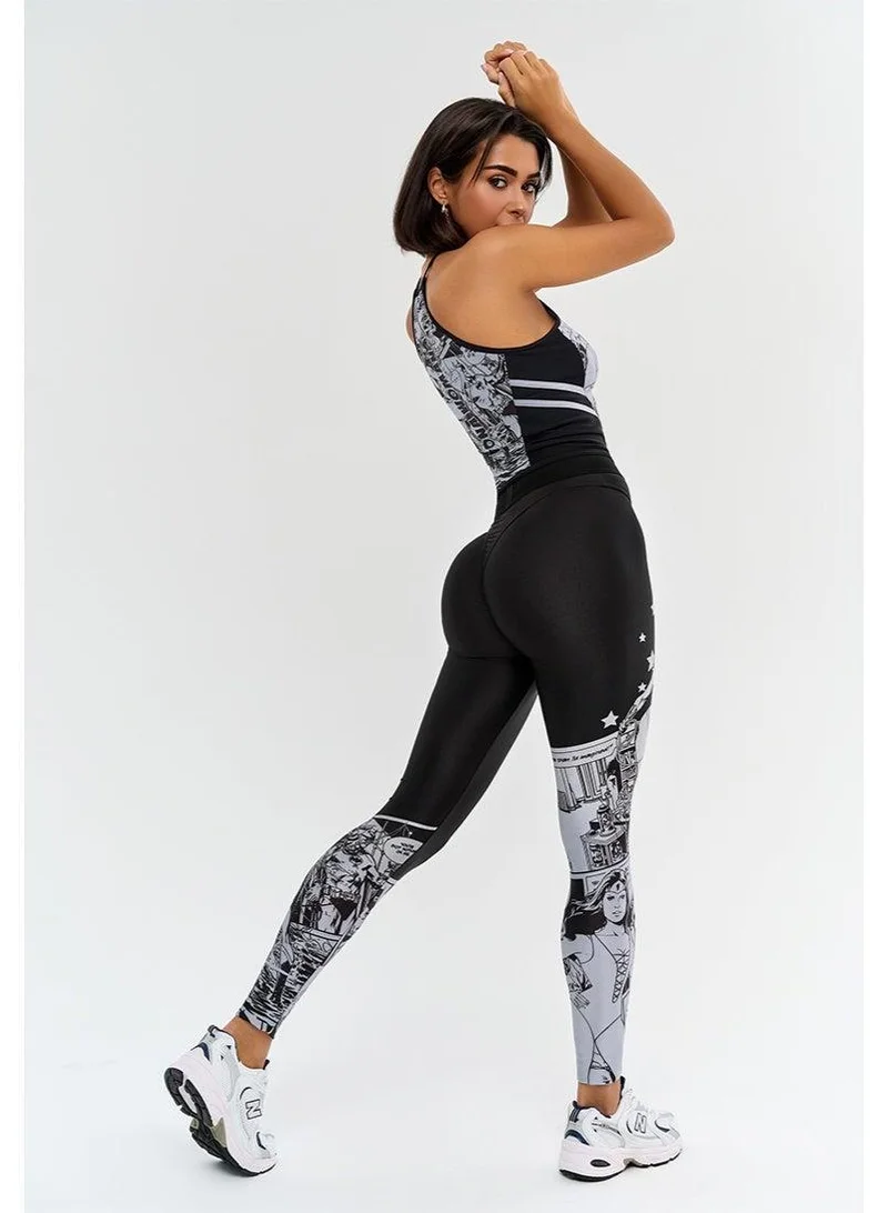 Bona Fide Extra Corsage Bona Woman Extra Corsage Woman High Waist Gym Leggings for Women | Best Price UAE
