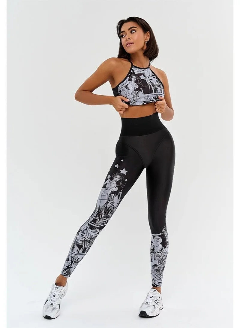 Bona Fide Extra Corsage Bona Woman Extra Corsage Woman High Waist Gym Leggings for Women | Best Price UAE
