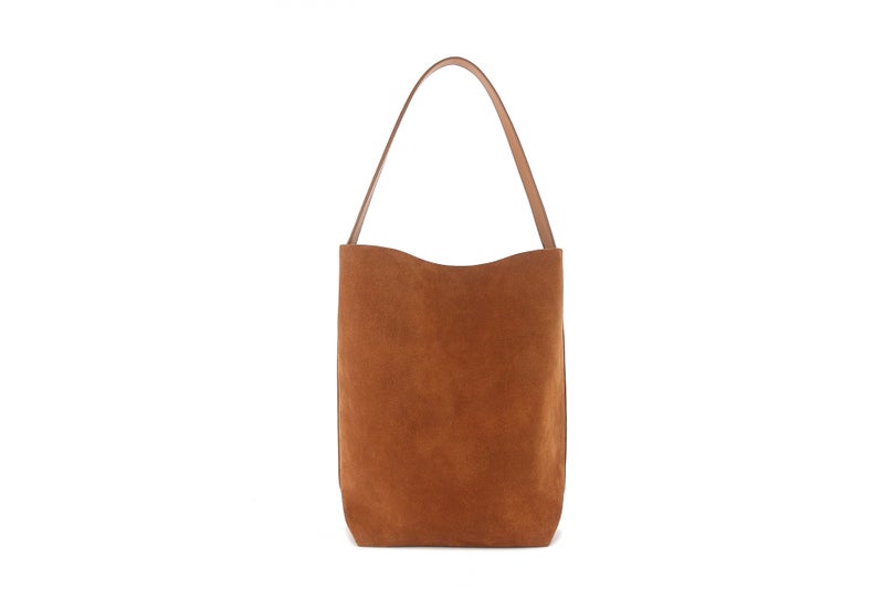 Celebrity Style Bucket Bag For Women New 2025 Single Shoulder Cowhide Large Capacity Niche Satchel Large Bag Genuine Leather Bag For Women - Image 1