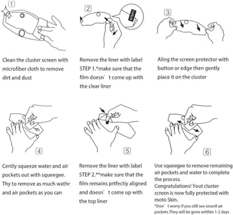 Wivplex Motorcycle Screen Protector for CB 750 2023 - Image 2