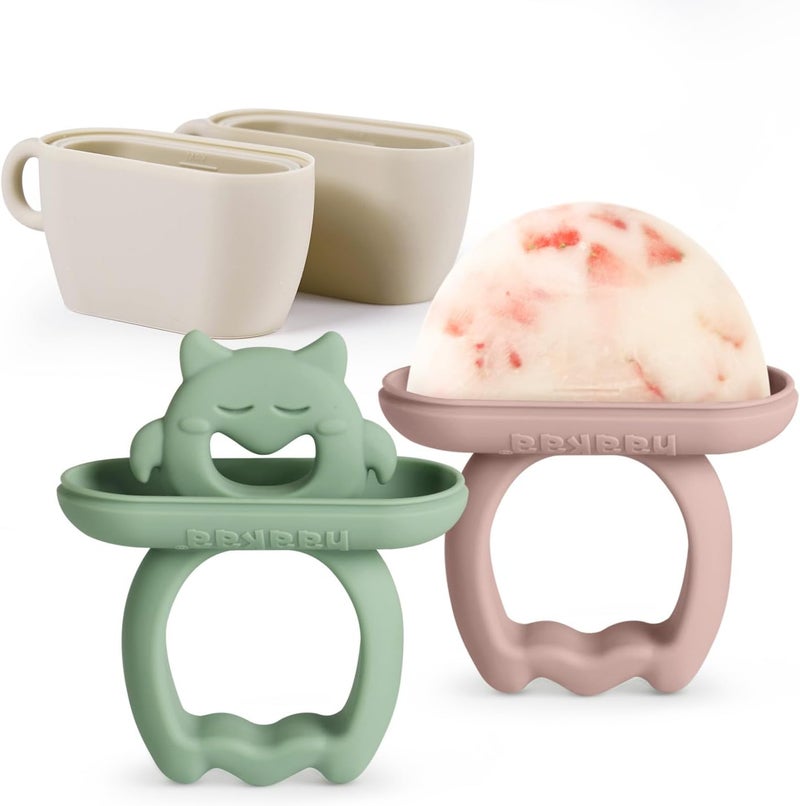 Haakaa Chilly Monster Ice Pop Mould Set - Image 1