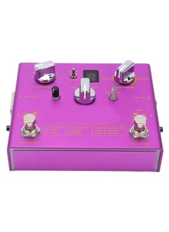 Vocal Effects Adjustable 9 Reverb 12 Intervals Maj Min Metal Effect Pedal DC 9V 500mA