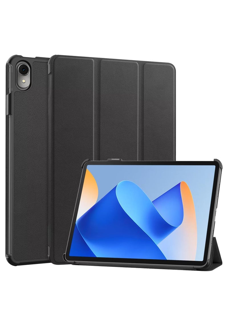URBBKING Slim Stand Hard Back Shell Smart Cover Case for Huawei  MatePad SE 11 inch, Auto Wake/Sleep Black - Image 1