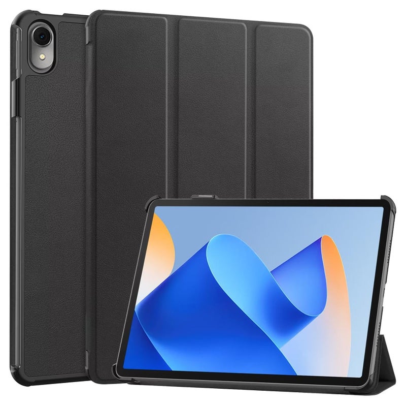 يوارب كينج غطاء غطاء سمارت ستاند ستاند هارد باك شل الذكي لهواوي ميت باد إس إي 11 بوصة، إيقاظ تلقائي/نوم أسود - Image 1