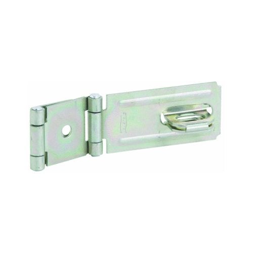 National Hardware قفل أمان مزدوج بمفصلة من ناشيونال هاردوير N103-291 V34 مطلي بالزنك، 4-1/2" - Image 1