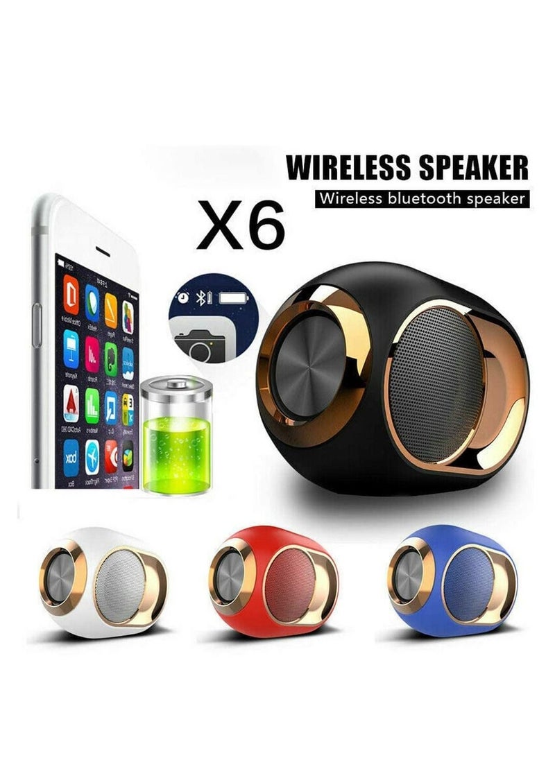 SYOSI - Bluetooth Speakers, Portable Wireless Speaker with Stereo Sound & Hi-Fi TWS, 1200mAh 8H Music Player, Mini Subwoofer Support U Disk/Fm Radio/Aux/Tf Card, Bluetooth Speaker for Party Home Beach - Image 1