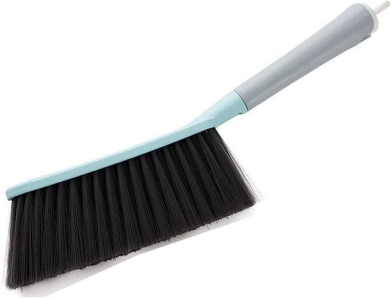 DHVSAM Multifunctional Dust Brush/Soft Cleaning Brush/Dusting Brush/Dusters for Cleaning Home/Brush with Microfiber/No dust/Soft bristles for, Bed, Wardrobe, Couch, Car Seats, Piano (Blue) Slow wear optimized quality - Image 1