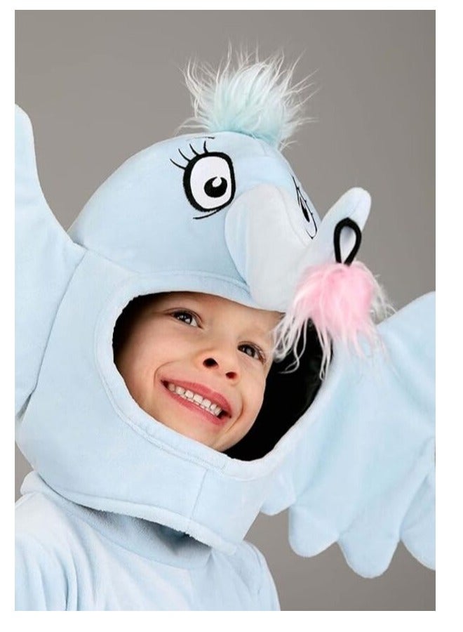 elope Dr. Seuss Horton Hears a Who Kids Costume Blue  Sizes - XS,S,M,L. - Image 2