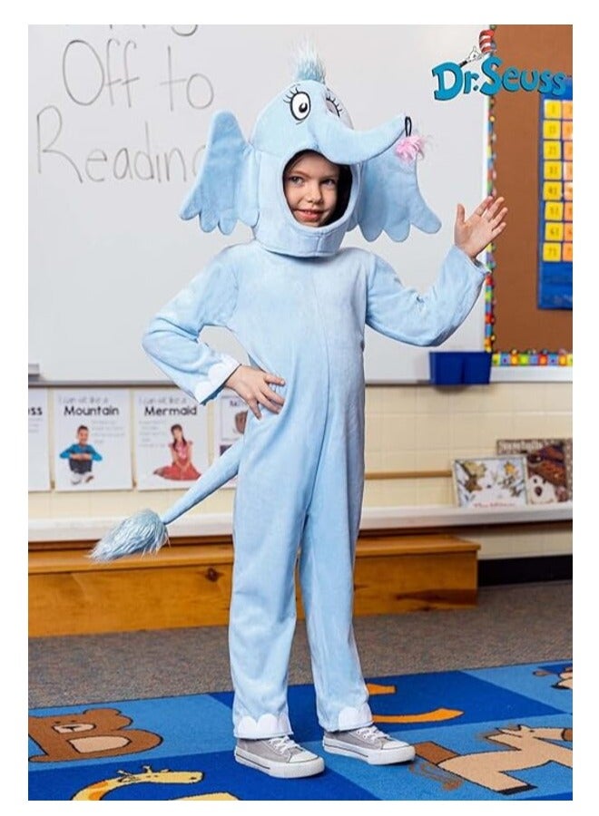 elope Dr. Seuss Horton Hears a Who Kids Costume Blue  Sizes - XS,S,M,L. - Image 4