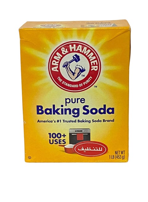 Arm & Hammer Pure Baking Soda Box, 453g for cook and clean