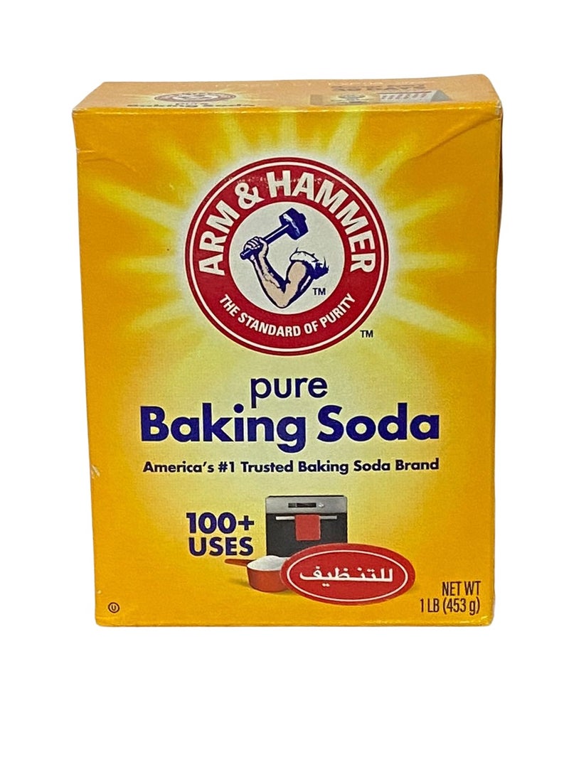 Arm & Hammer - Arm & Hammer Pure Baking Soda Box, 453g for cook and clean - Image 1