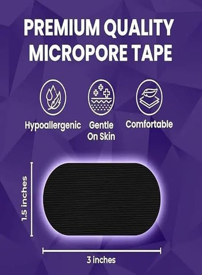 HBKOH Mouth Tape for Sleeping, Breath Fix Mouth Tape with Holes, Mouth Strips for Sleeping Adults, Comfortable Sleeping Mouth Tape for Nasal Breathing Improvement Snoring Reduction(30 Pcs) - Image 2