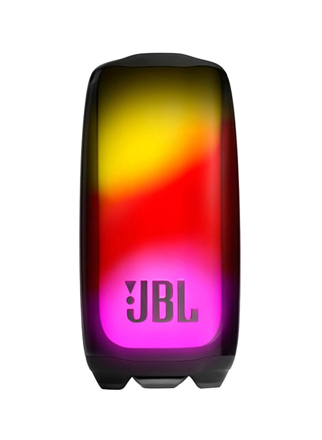 JBL Pulse 5 Portable Bluetooth Speaker With Eye Catching 360-Degree Lightshow Black - Image 1