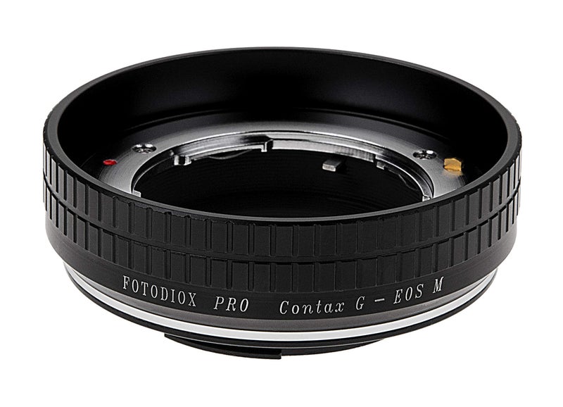 Fotodiox PRO Lens Adapter Compatible with Select Contax G Lenses to Canon EF-M Mount Cameras - Image 1