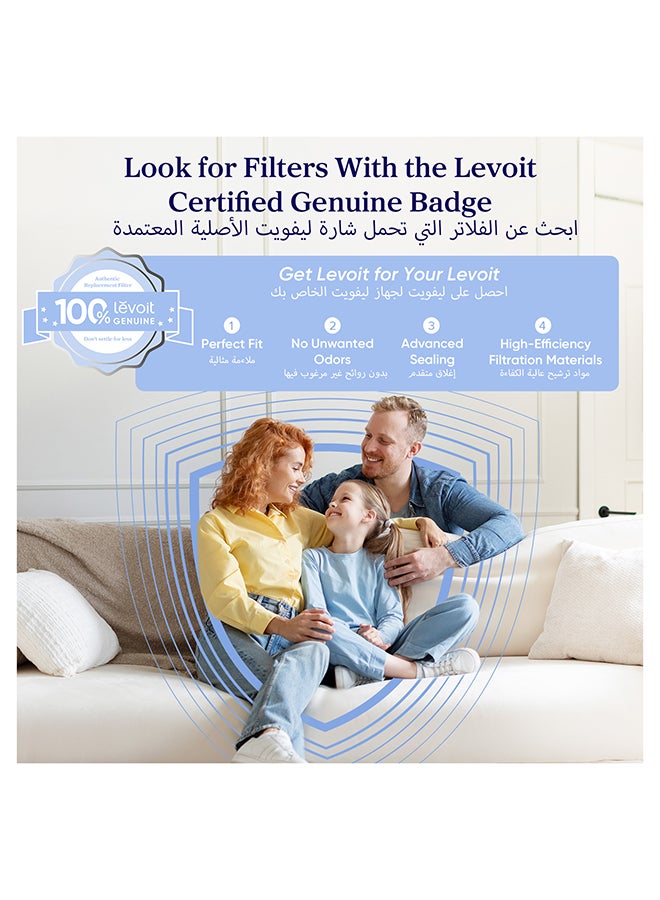 LEVOIT Smart Air Purifier with Plasma for Home Bedroom Core 300s white - Image 3