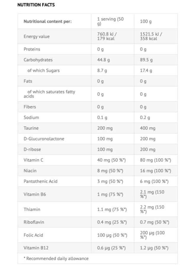 VIKING FORCE LABORATORIES Viking Carbs Muscle Gainer blend of carbohydrates, 3000g, 60 servings, Raspberry - Image 2