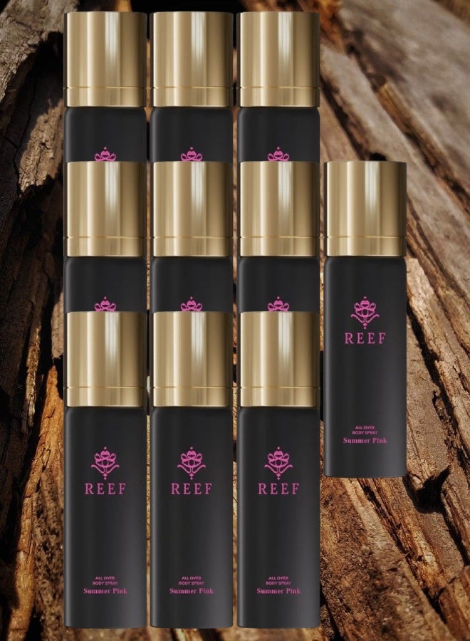 ريف 10 قطع عطر الجسم سمر بينك 125مل - Image 1