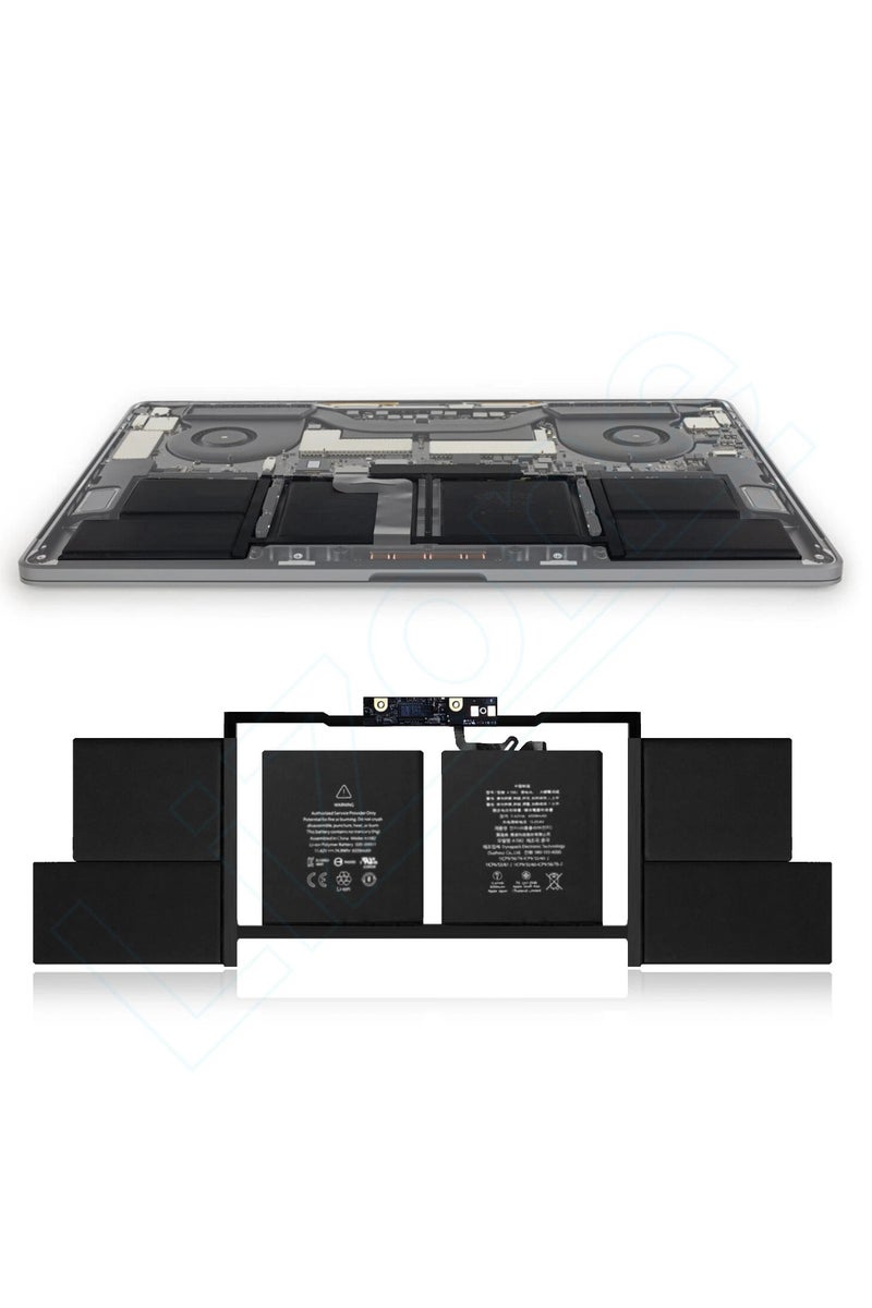 Terabyte Replacement A1820 Battery for Apple Macbook Pro 15'' A1707 Late 2016 Mid 2017 Battery US - Image 1