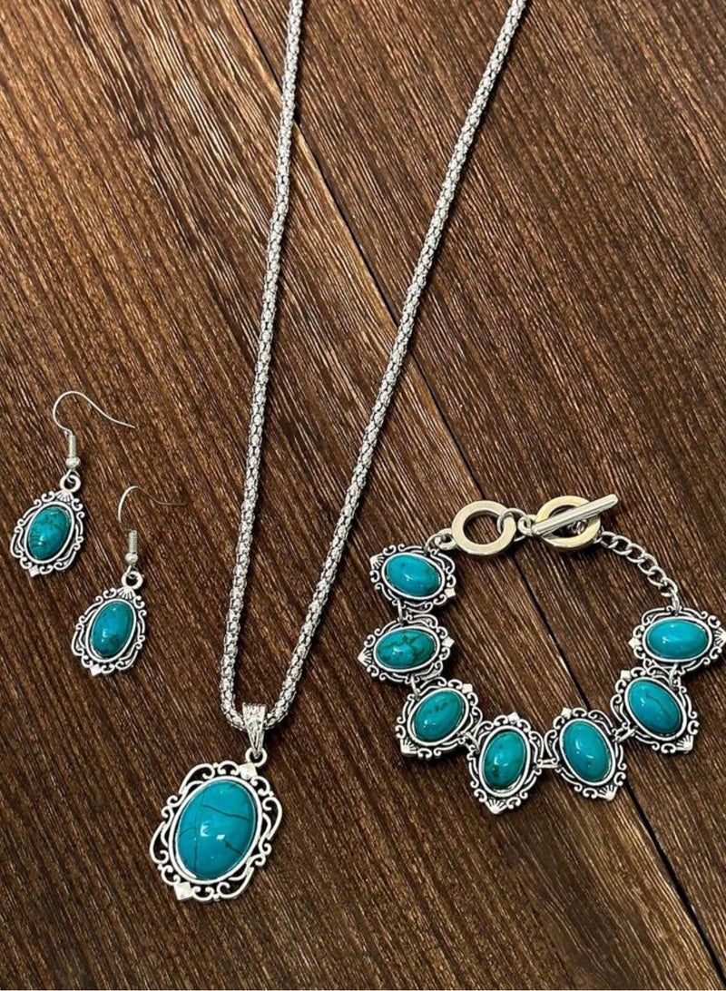 إيكوال طقم اكسسوارات نسائي تراثي أنيق وعالي الجودة - Image 2