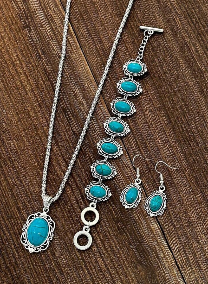 إيكوال طقم اكسسوارات نسائي تراثي أنيق وعالي الجودة - Image 4